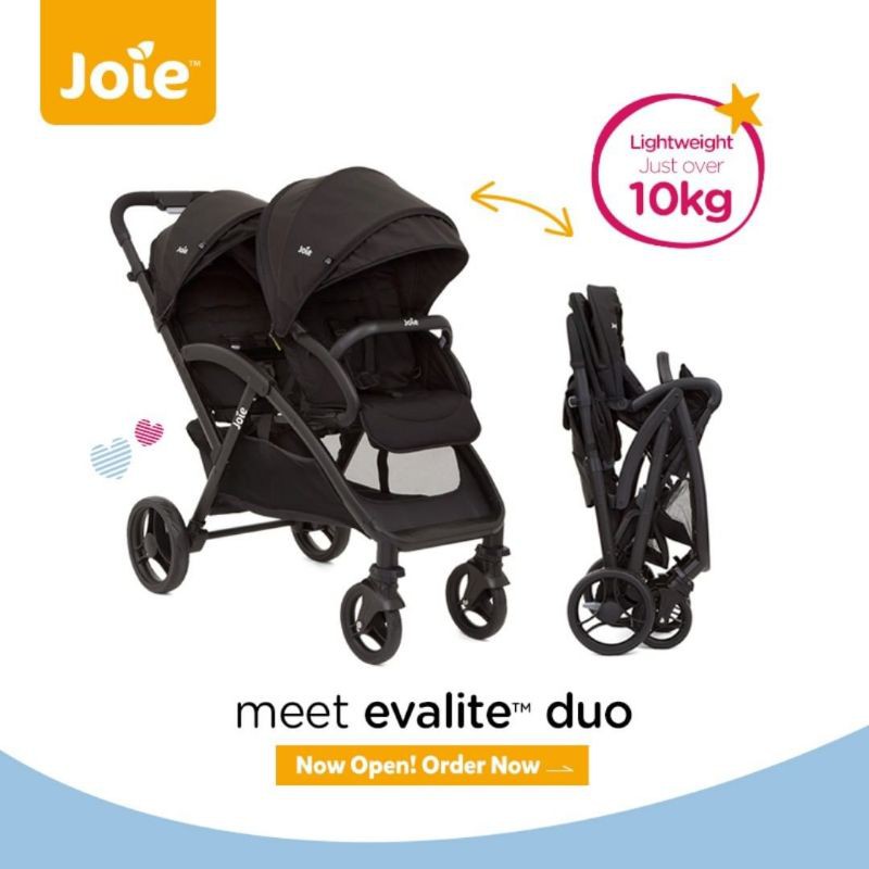 SEWA Stroller joie meet evalit duo / stroller twin / stroller tandem / stroller kembar
