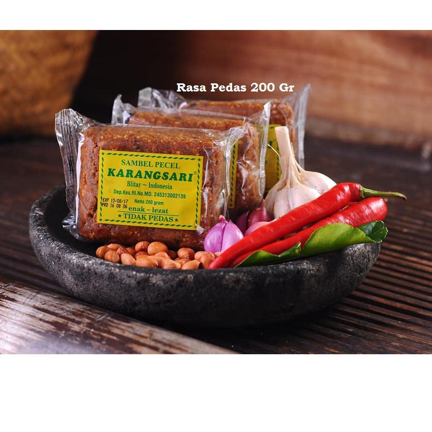 

Terbaik/(TERBARU)/[Terlaris Today]/STAR/「Stok terbaru」 KARANGSARI Bumbu Pecel Pedas 200 gr 【FRE⚡H】