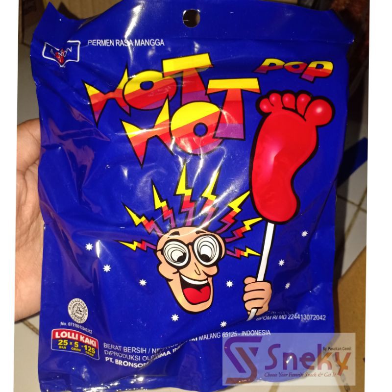 

Permen Kaki Jadul Hot Hot Pop isi 25 Pcs