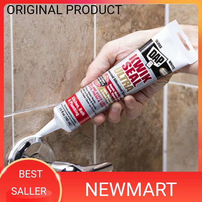 

Dap Lem Silikon Kwik Seal Ultra super 162 Ml - Putih