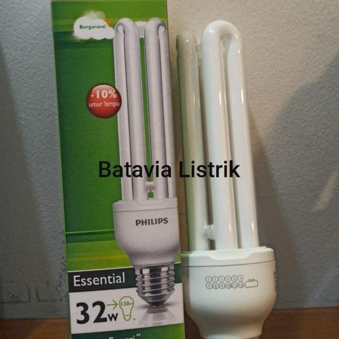 Cantik Lampu Philips Essential 32 Watt - Putih Terlaris