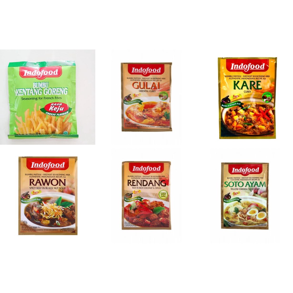 

Bumbu Instant Indofood 45 gram, Bumbu Instan