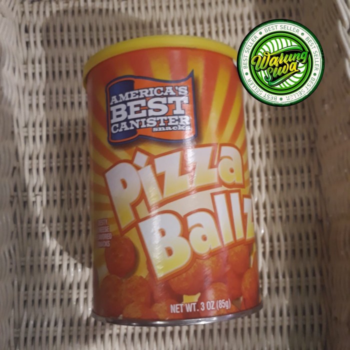 

American best canister pizza ballz 85 gram