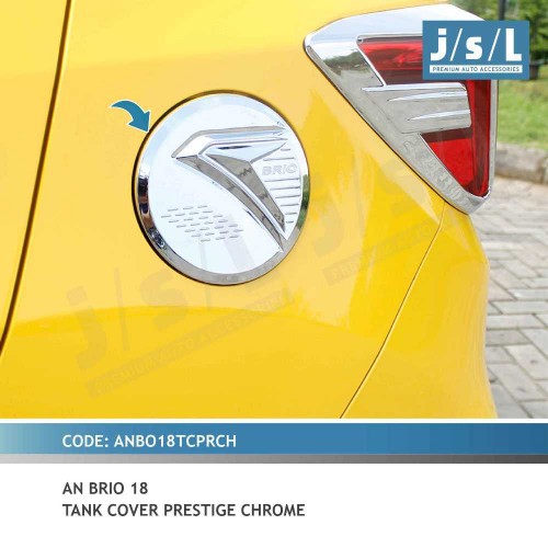 Tutup Bensin All New Brio 2018 up Prestige Chrome