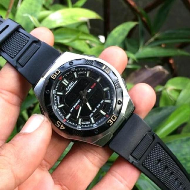 Diskon Casio AQ-164w AQ164w AQ 164 W Strap tali jam tangan