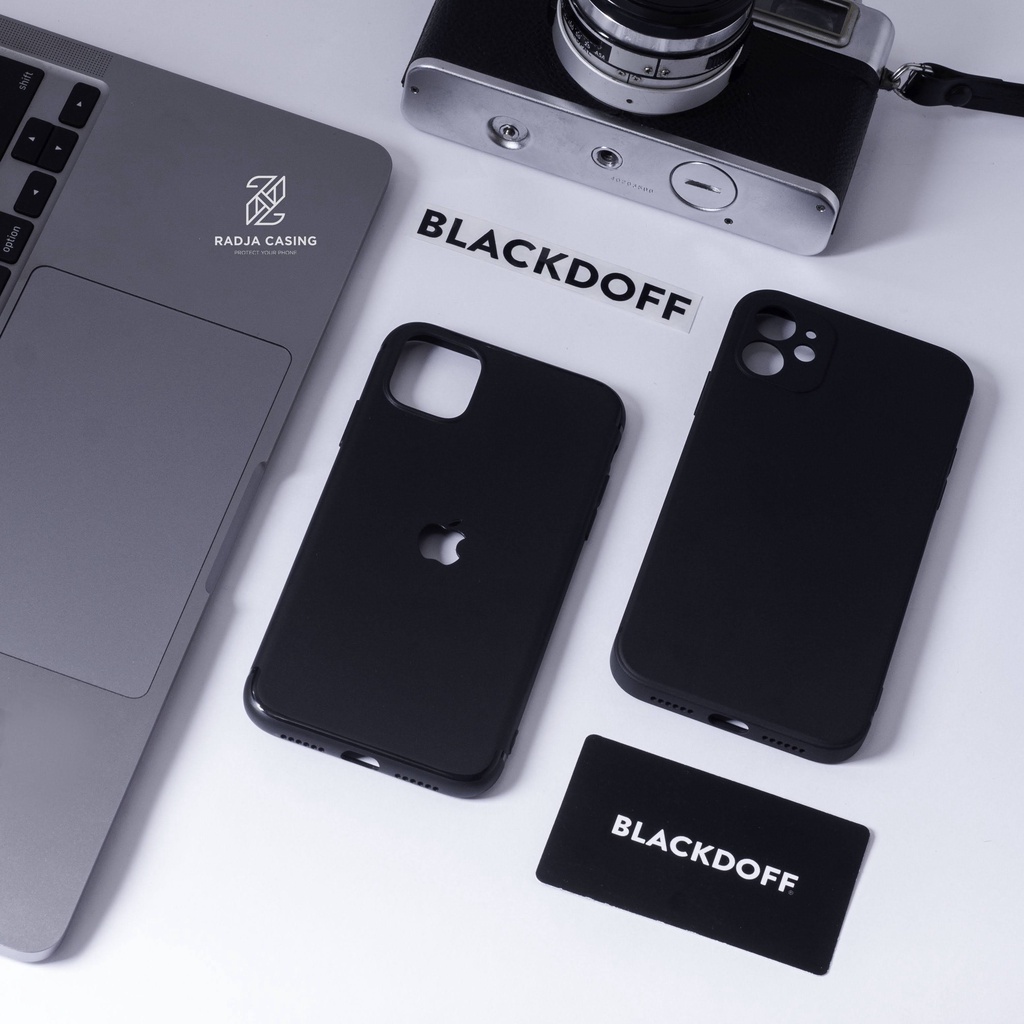 BLACKDOFF SOFTCASE IPHONE 11 PROMAX KOTAK / CASE IPHONE 11 PRO FLAT / CASING IP 11 KOTAK  PREMIUM