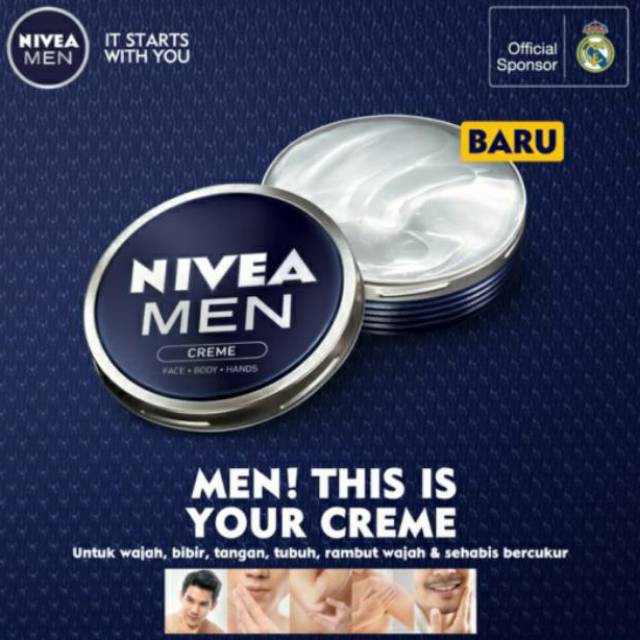 Nivea Men Creme Moisturizer - 75 mL