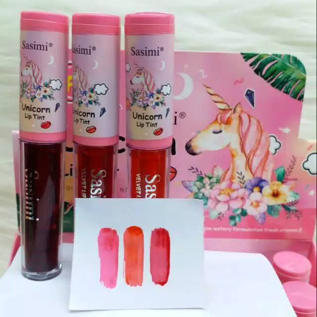 Liptint Sasimi Unicorn ecer