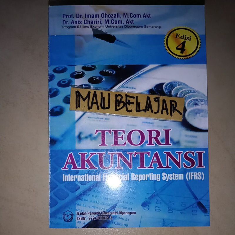 

Teori Akuntansi IFRS - Imam Ghozali