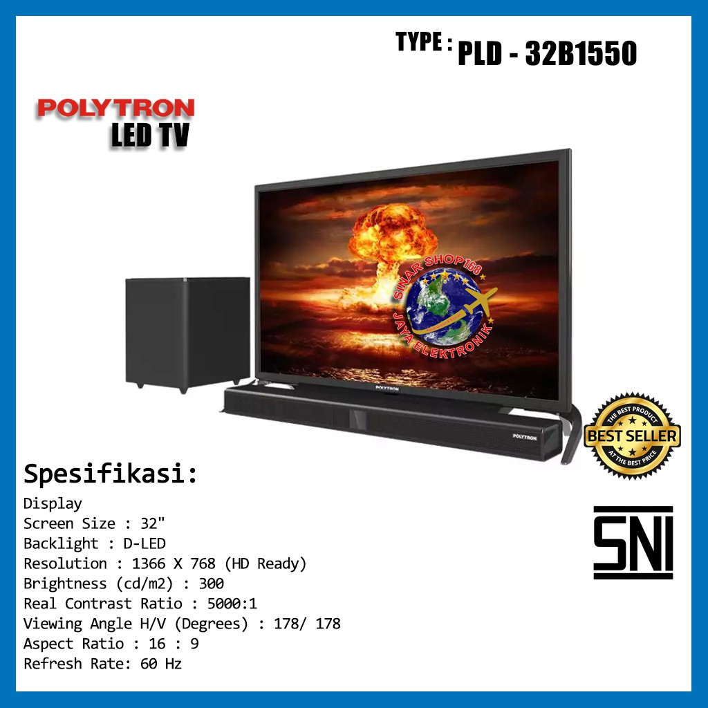 Harga Dan Spesifikasi Tv Led Polytron 40 Inch