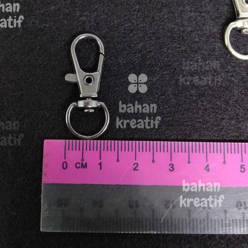 【Import Terlaris】 12 pcs Kait Tali Masker - Stopper Kew Kew Mini 1cm - Cantelan Tali Kokot Lobster T