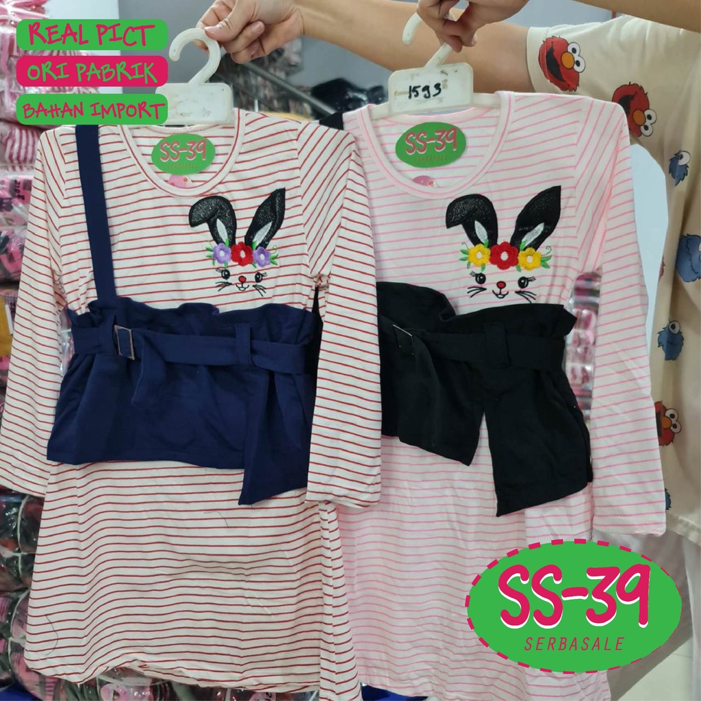 SS39 / Serba Sale Dress Anak / Dress Anak Tanggung / Dress Anak Tangan Panjang / Dress Tunik Anak / 
