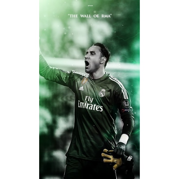 DEKORASI HIASAN DINDING POSTER PEMAIN BOLA KEYLOR NAVAS POSTER DINDING AESTHETIC  POSTER DINDING RUM