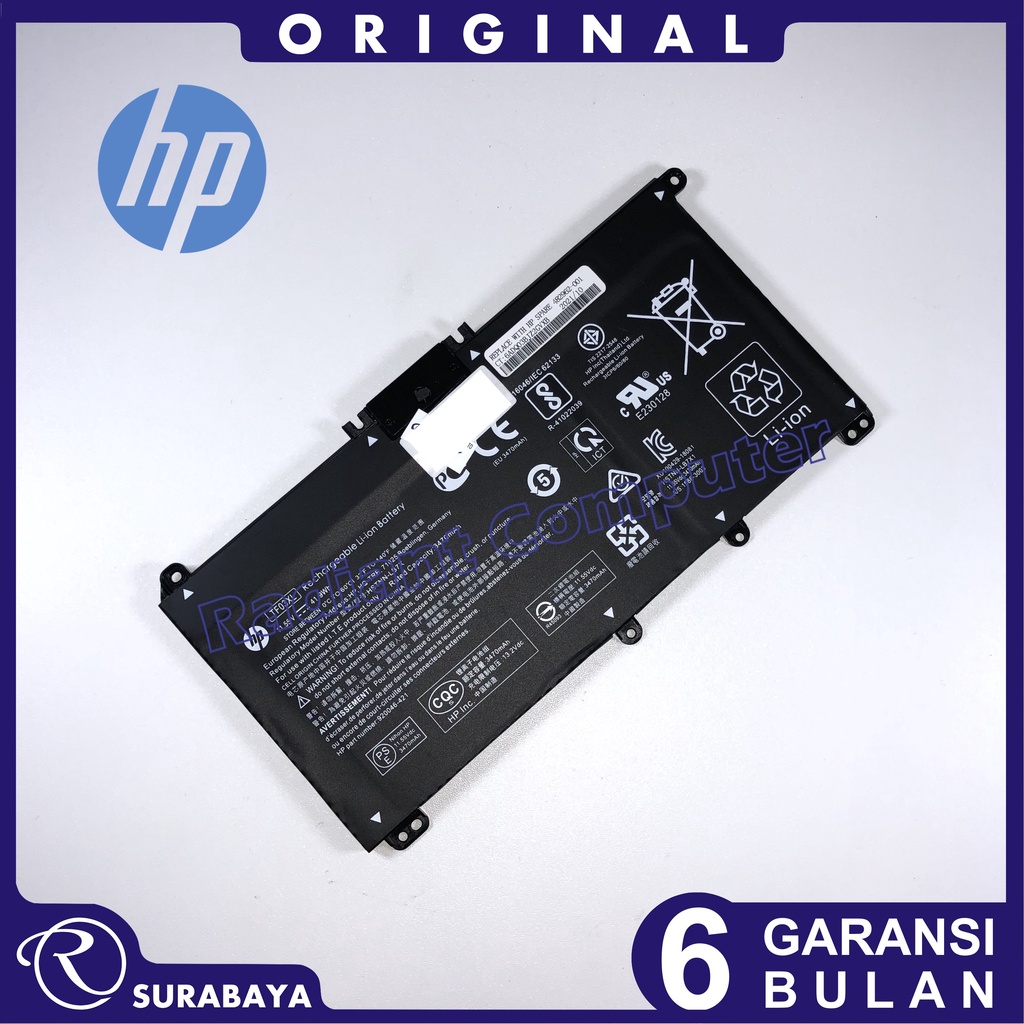 Baterai HP TPN-Q196 TPN-Q192 TPN-Q191 TPN-Q190 TPN-Q189 TPN-Q188