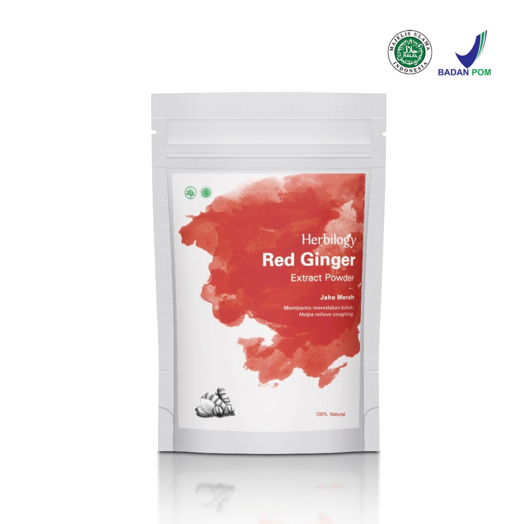 Herbilogy Red Ginger (Jahe Merah) Extract Powder 100gr