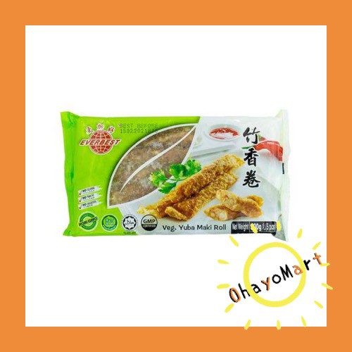 Everbest Yuba Maki Roll / Lumpia Udang Seafood Vegetarian 300grm