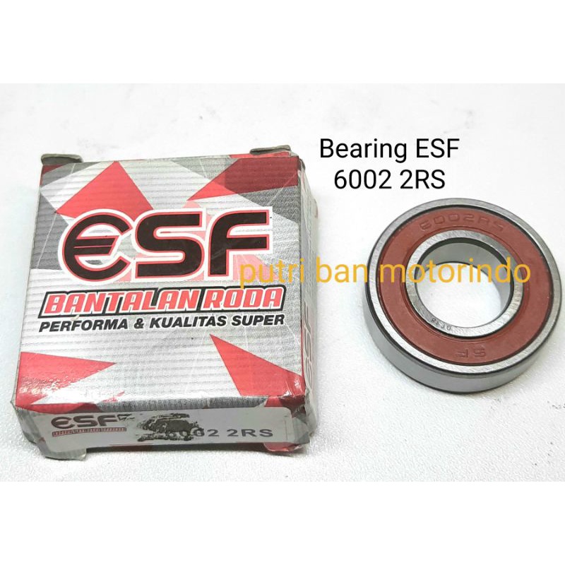 BEARING / LAHER 6002 2RS KRUK AS / CRANKSHAFT ESF