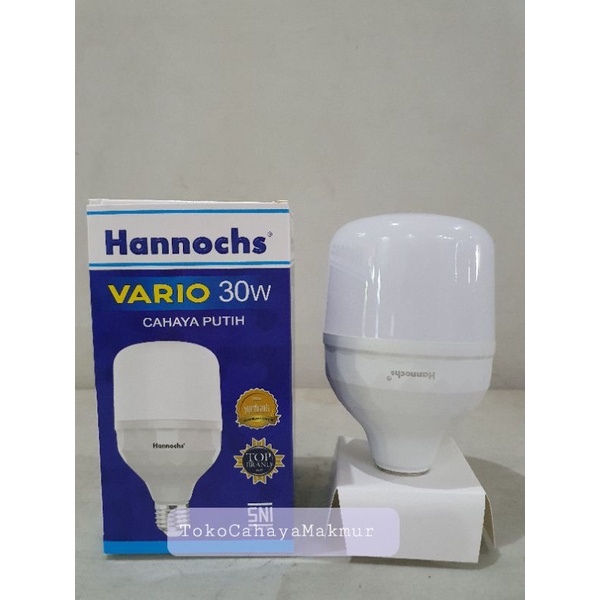 Lampu LED Bohlam Vario 30w 30watt Hannochs CoolDayLight