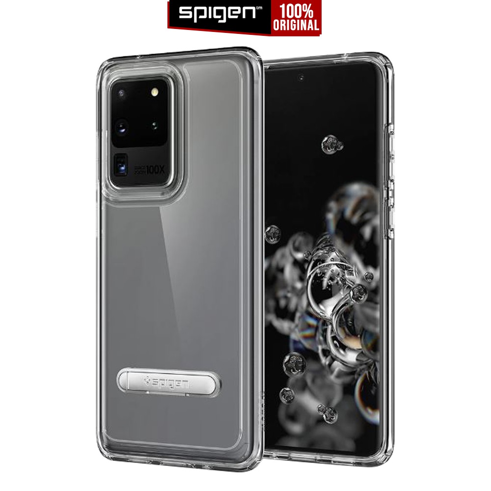 

Case Samsung Galaxy S20 Ultra / S20 Plus / S20 Spigen Ultra Hybrid S Stand Clear Casing