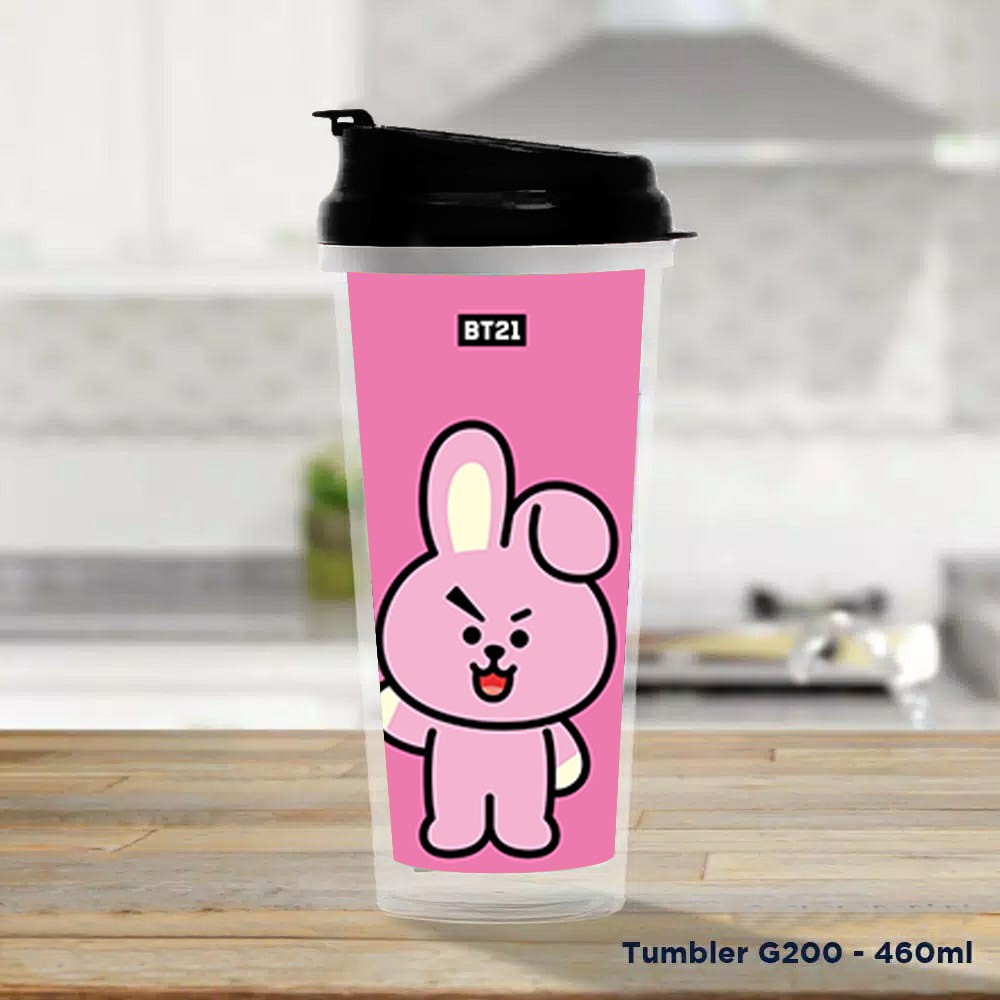 Pusat Mode Tumbler/Tempat Minum Design BT21 Cooky