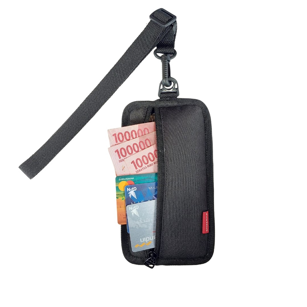 Tas Hp Selempang Mini Pria Mika Pvs Dompet Gantung Leher