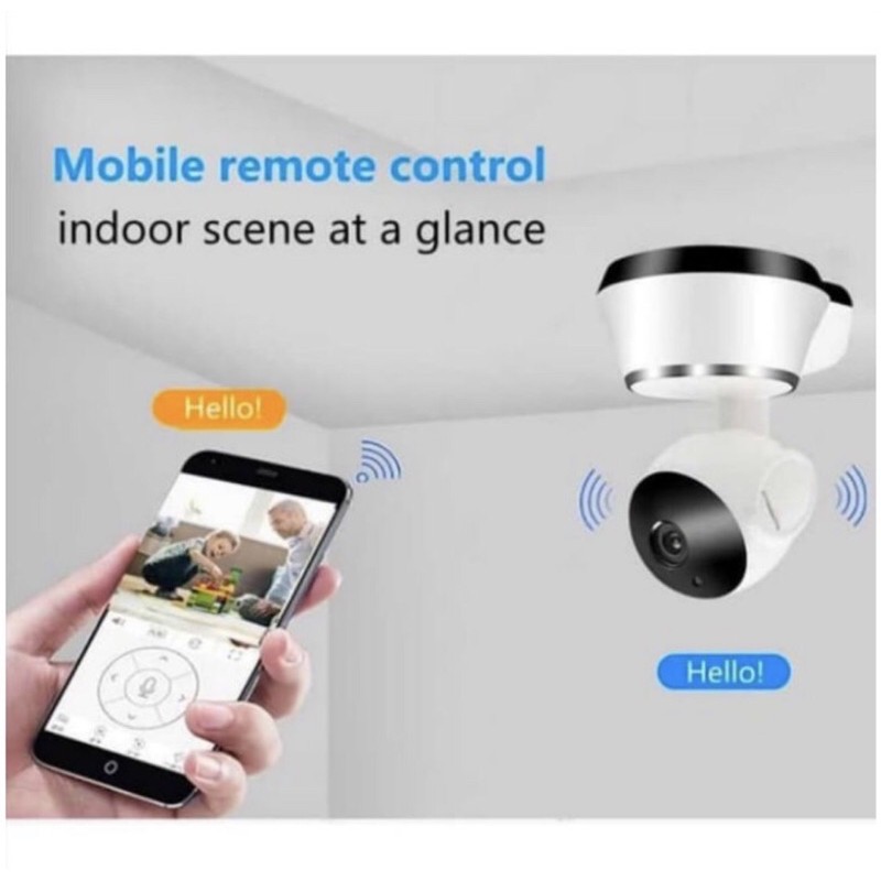 Jual IP Camera 5Mp WIFI CCTV V380Pro Smart Wifi Kamera HD1080P Q6