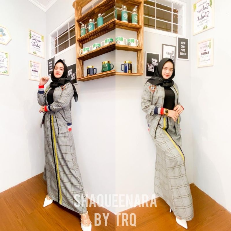 Set Jaket Bomber Shaqueenara by TRQ Original