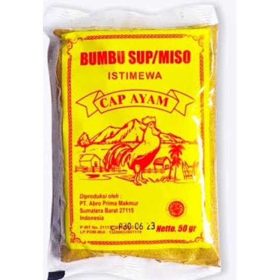 

Serbuk Bumbu Miso & Bumbu Soto 50gram