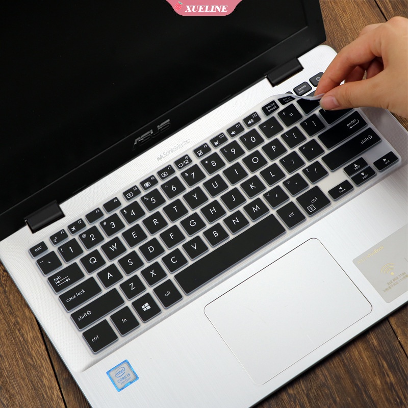 Cover Pelindung Keyboard Bahan Silikon Ultra Tipis Tahan Debu Untuk Asus Vivobook S14 Ux461 E406S 14 Inch