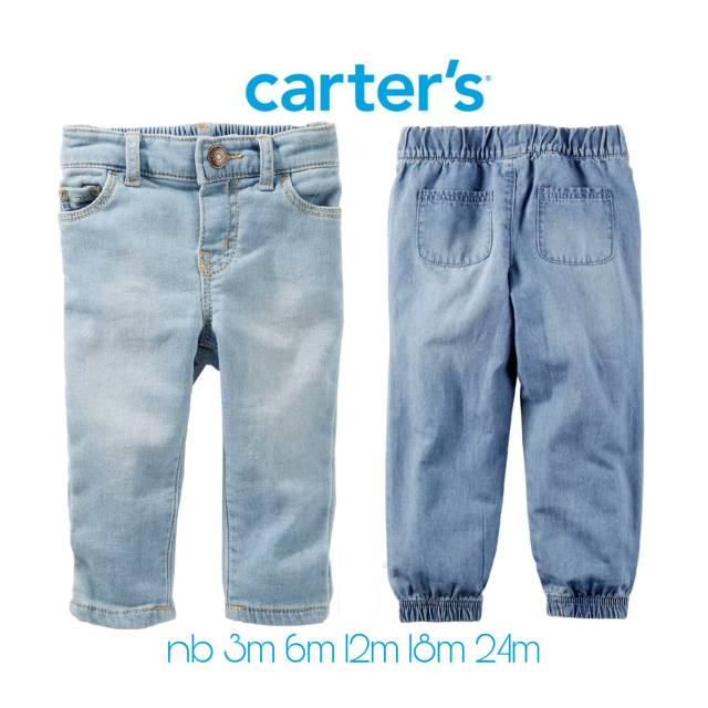 Carter baby soft jeans