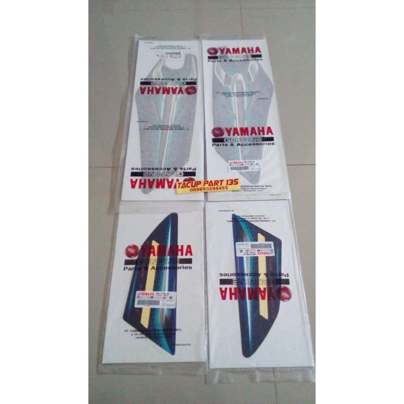 STRIPING RX KING 2007 BIRU ORIGINAL