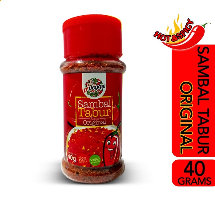 

Sambal-Aneka- Dveggie Sambal Tabur Rasa Original 40 Gram -Aneka-Sambal.