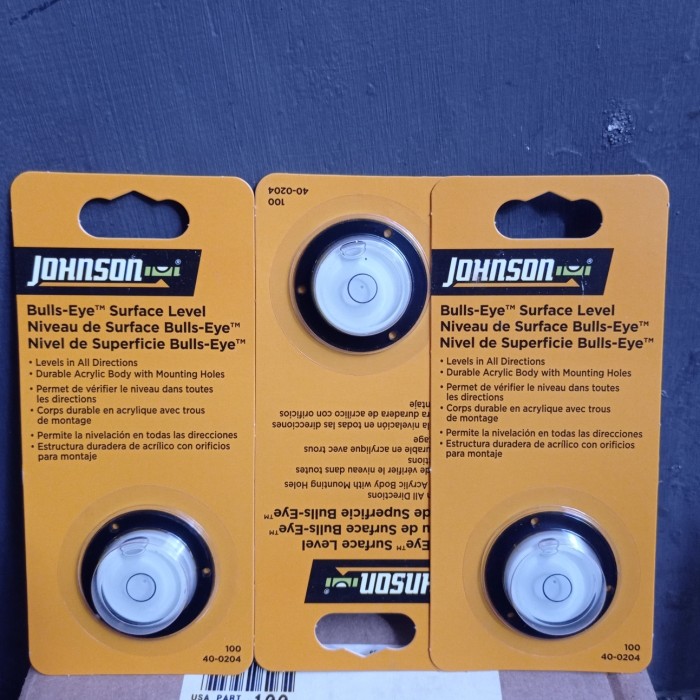 Waterpass mata sapi johnson Waterpass bulat
