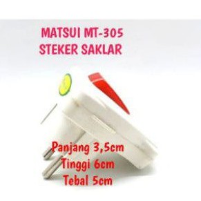 Steker on off matsui /steker saklar colokan lampu on off / steker arde on off saklar