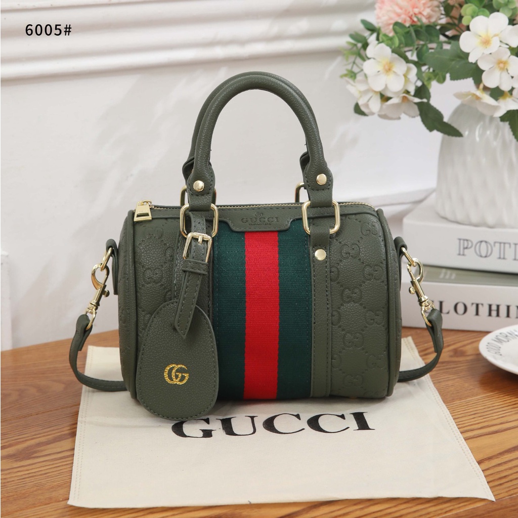 GC  Togo Leather  Mini Boston Bag 6005