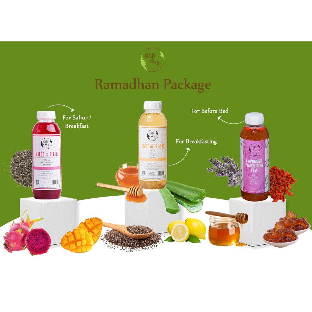 

Healthy Ramadan Package - Minuman Sehat 3 x 500ml