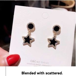 Anting Berlian HIGH QUALITY Tindik Gantung E233 SS Korea Fashion Women Earrings Giwang Cewe Wanita