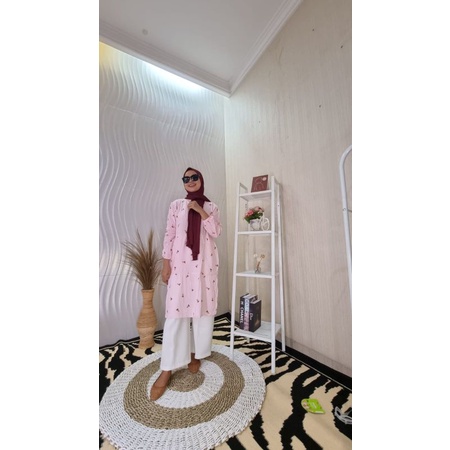 tunik-tulip pakaian atasan muslim wanita by ophelia