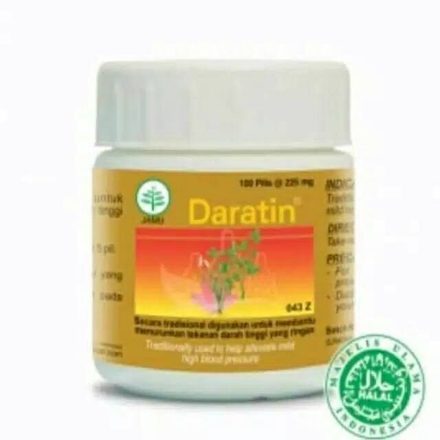 Obat Herbal Jantung &amp; Tekanan Darah Tinggi Hipertensi Daratin Menurunkan Hypertensi Darah Tinggi