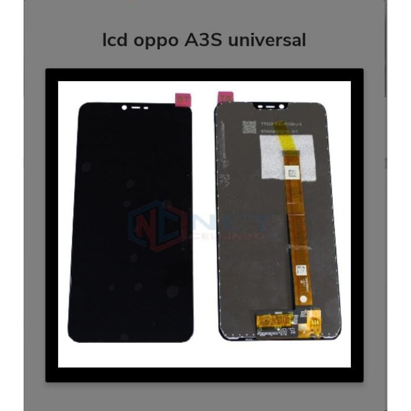 lcd Oppo A3S Universal / Realme c1