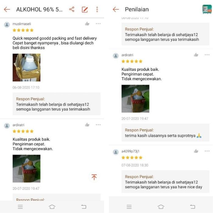 ALKOHOL 96% 5 LITER ALKOHOL TEKNIS ALKOHOL ETHANOL ALKOHOL DISINFEKTAN ALKOHOL ETANOL ALCOHOL MURNI