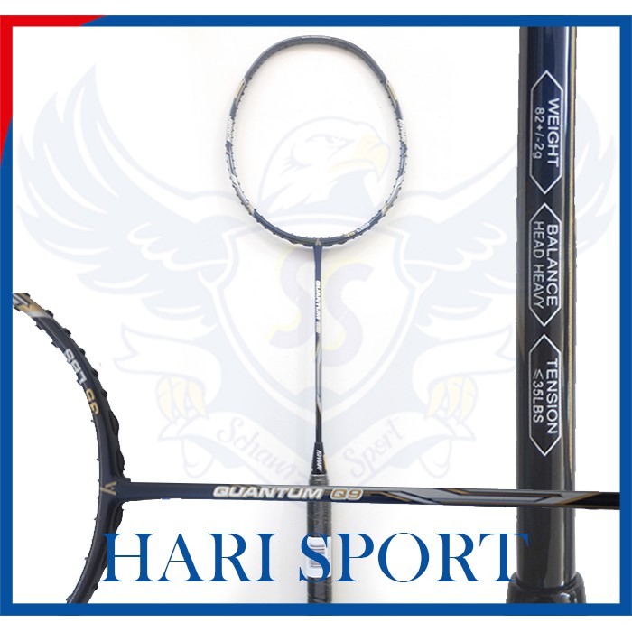 ASHAWAY QUANTUM Q9 Original Raket Badminton