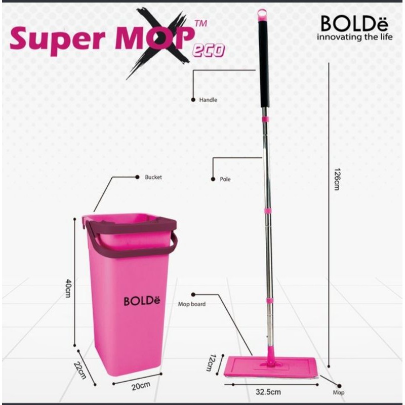 Bolde Super Mop X Eco - Alat Pel Lantai