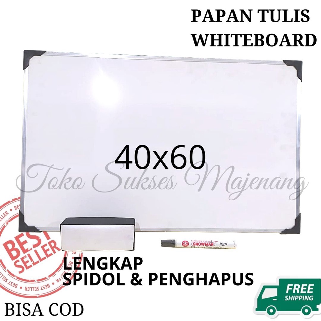 

WHITE BOARD SEDANG MURAH / PAPAN TULIS PUTIH 40X60 / WHITE BOARD PAPAN TULIS PUTIH / WHITE BOARD MURAH / WHITE BOARD