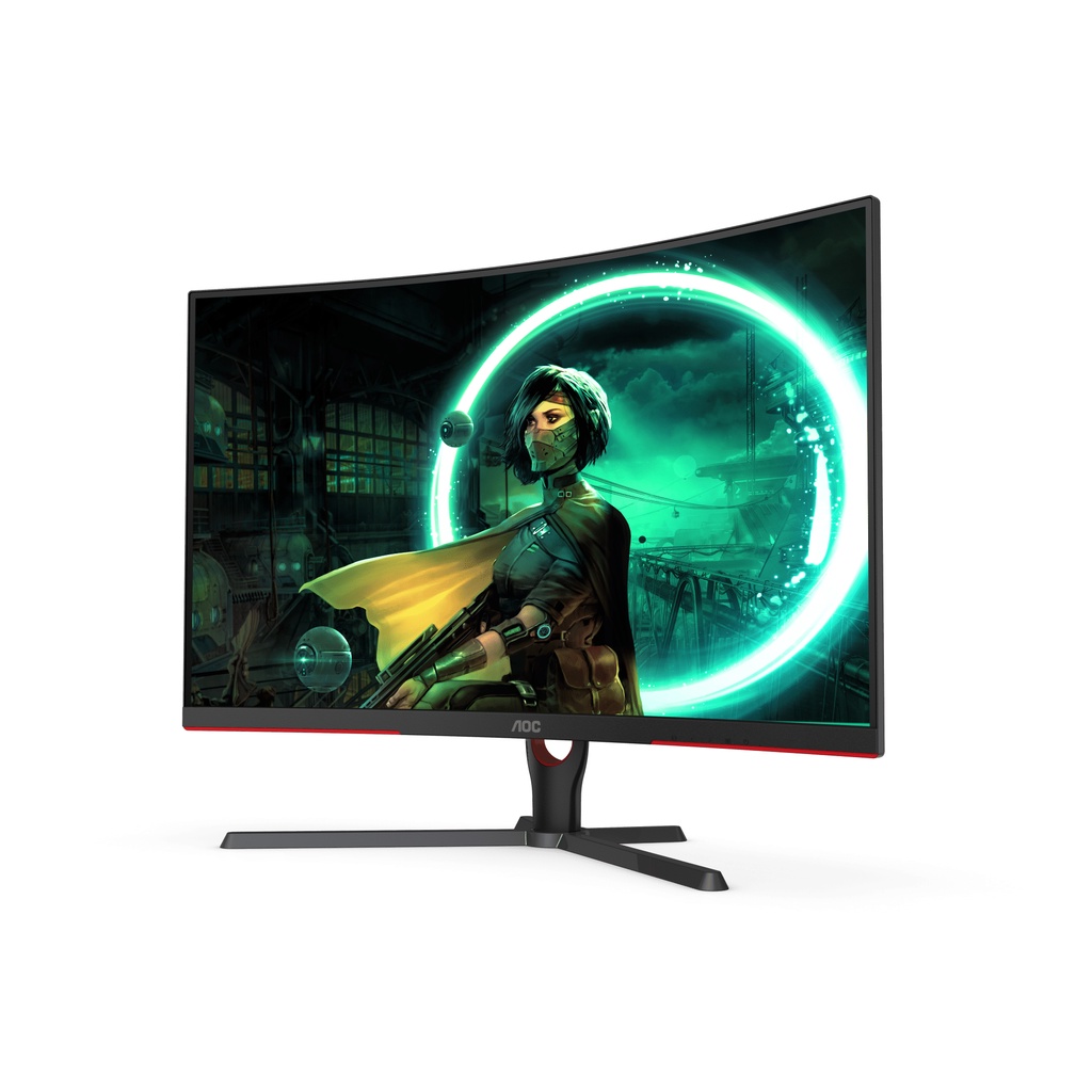 LED Monitor AOC CQ32G3SE 31.5&quot; Curved 165Hz QHD HDMI DP - Q32G3SE/70