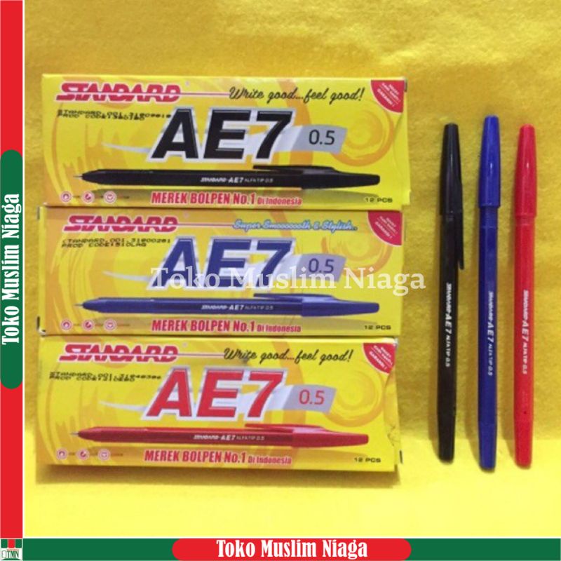 

Pulpen standard AE7 0.5mm (1 pcs)