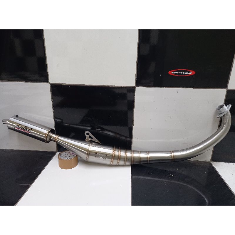 Knalpot BPAZZ Standar Racing Suzuki RK Cool Bahan Stainless Original B-PAZZ