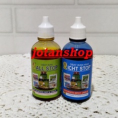 ALL STOP 75ml Obat Ikan hias Luka Anti Bakteri Rot Jamur white spot karantina allstop75 ml