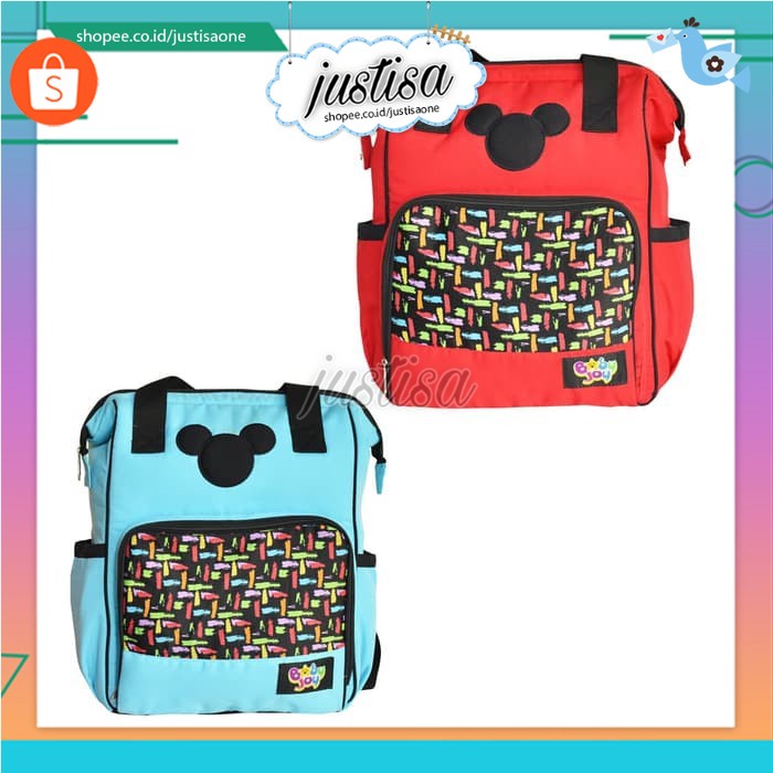 Promo !! BABY JOY-TAS RANSEL DIAPERS BAG SERIES MILLE BJT 1028