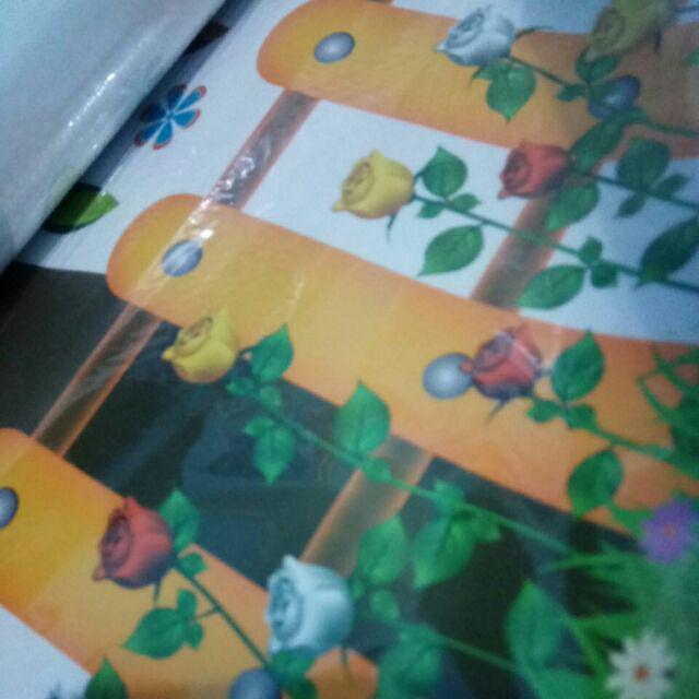 Sk9073a Four Tulip Vase Wallsticker Wall Sticker 60x90